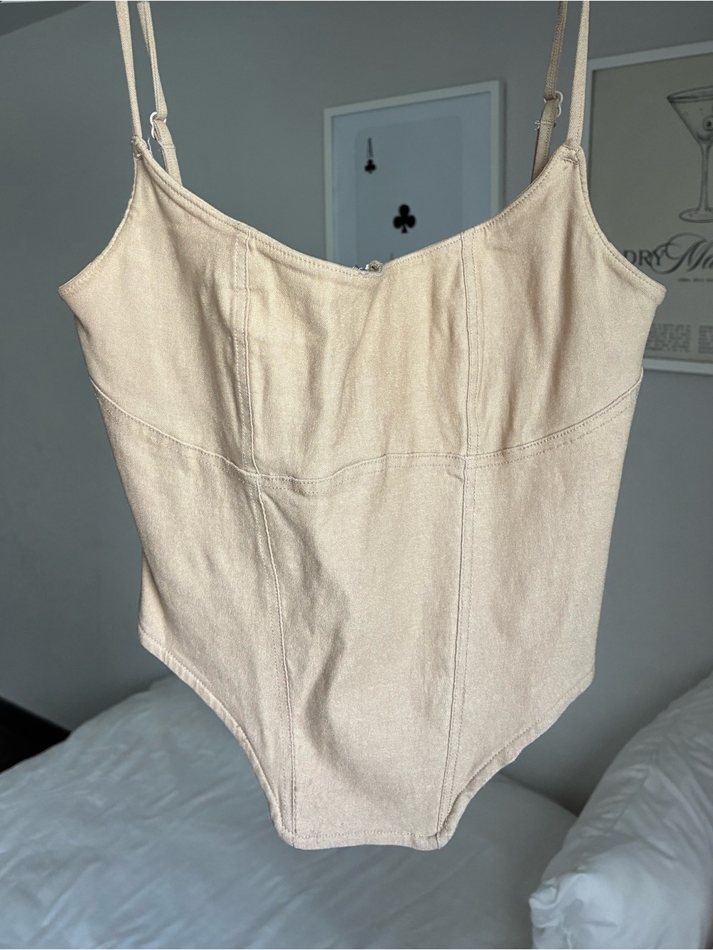 Glassons Beige Corset Top
